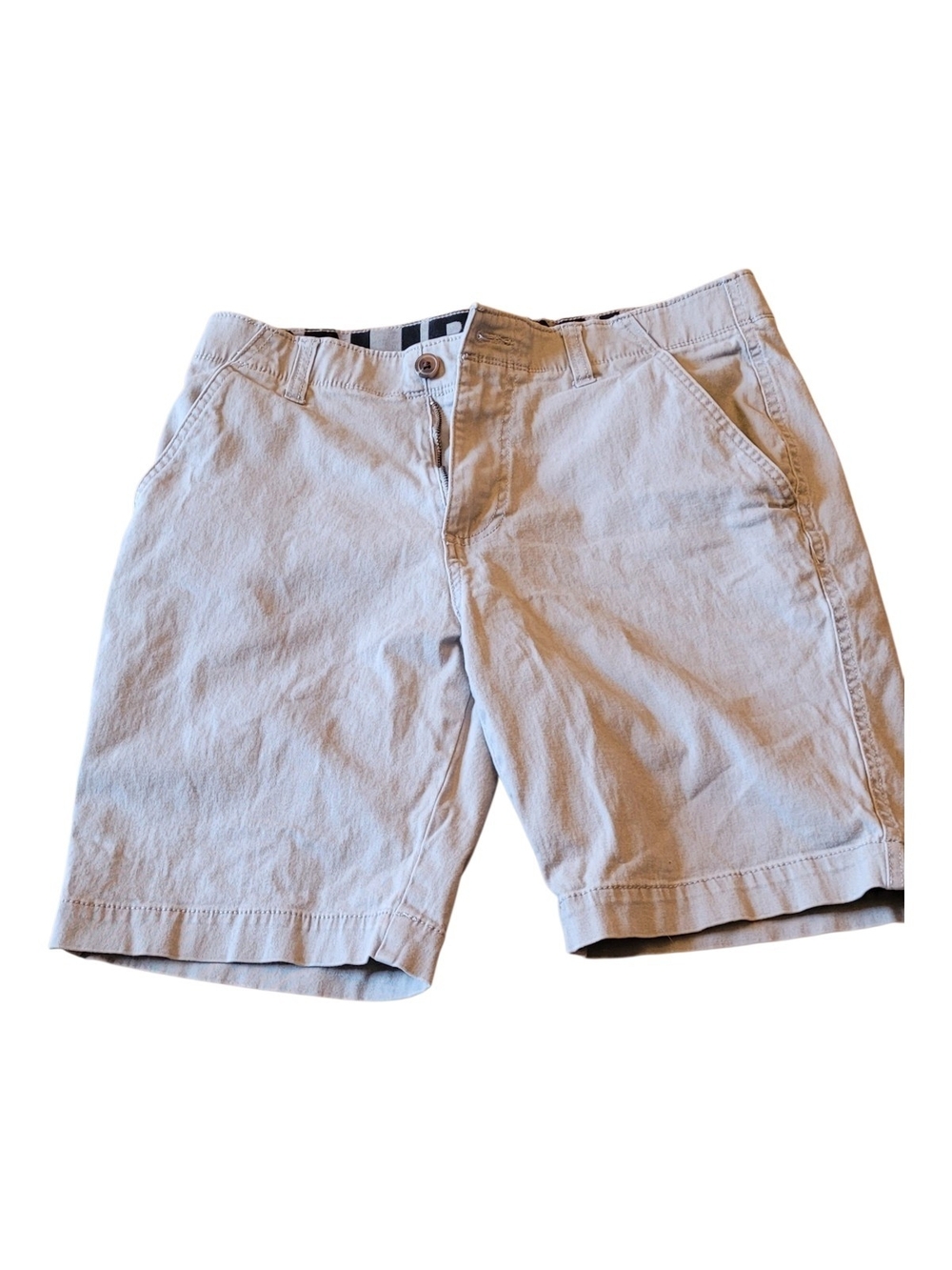 Men's Flat-Front Casual Shorts - Light Tan